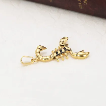 Hip Hop Gold Pendant Designs Men Scorpion Pendant