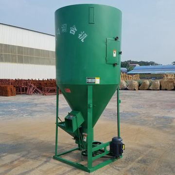 Máquina de mezclador de alimentación de granja vertical - molinillo de alimentación avícola de 300-2000 kg/h