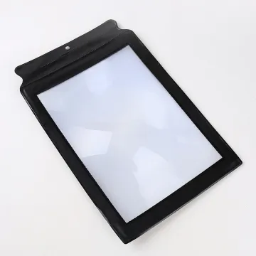 Large A4 3x PVC Fresnel Magnifier - Hot Selling Reading Magnifying Glass for Elders
