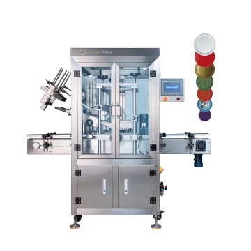 Automatic Dust Proof Jar Capping Machine for Plastic, Aluminum, and Paper Containers
