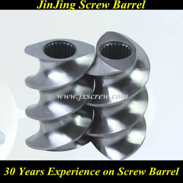 screw and cylinder for profile extrusion line