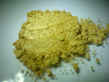 Natural Gold Mica Pearl Pigment powder