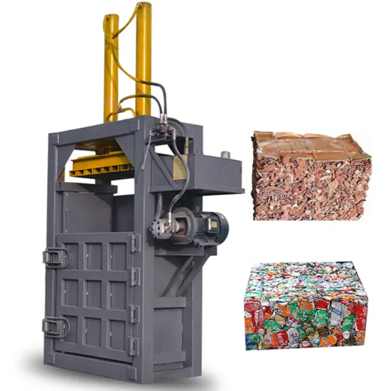 Hydraulic Waste Paper and Plastic Scrap Baling Press Machines: Manufacturer of Vertical Plastic Bottle Press Balers
