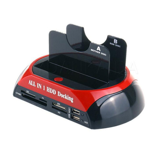 USB2.0 Dual IDE/SATA Hard Drive Docking Station