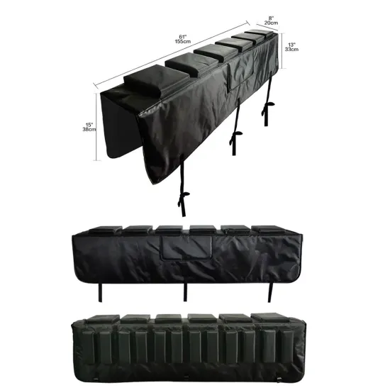 Customizable Universal Sports Truck Tailgate Pickup Pad and Fender Flares for JK Ford IS Models: Enhancing Vehicle Protection and Style