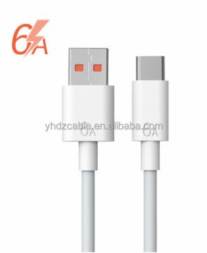 6A USB C Snabb laddningskabel för Huawei Mate 40 Pro Max - Super laddningshastighet TPE Type -C
