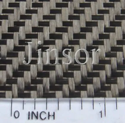 Carbon Fiber Imitation Black Fiberglass Fabric