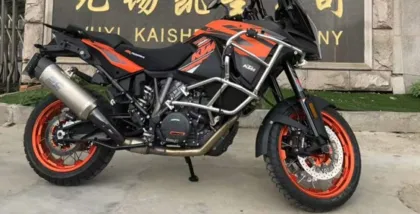 KTM 1290 ADV Orange Plated Steel Wire Vacuum Wheel