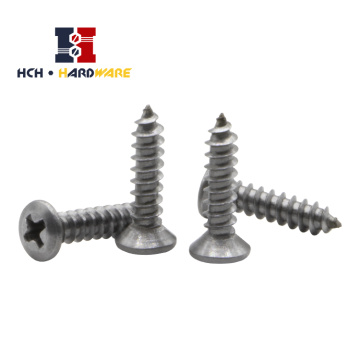 DIN7983 Cross-Slotted Counterunk Selfkipping Screw