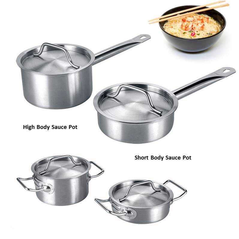 304 Stainless Steel Nonstick Sauce Pan