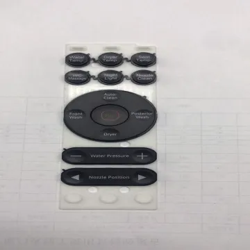 Durable Silicone Rubber Remote Controller Keyboard