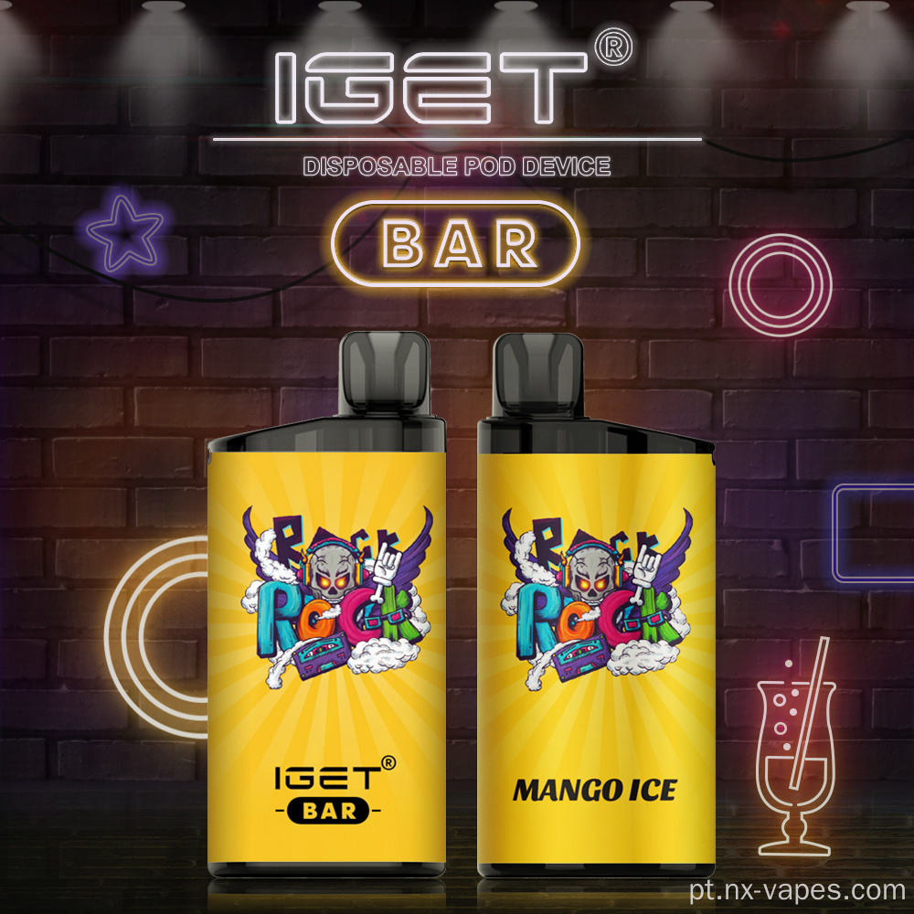 IGET Bar 3500 Puffs PENA VAPE DISPONDÍVEL