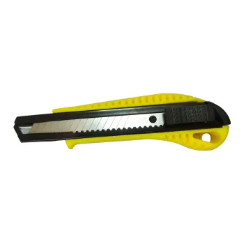 Economy Plastic Utility Cutter Knife with 18mm Wide Blade