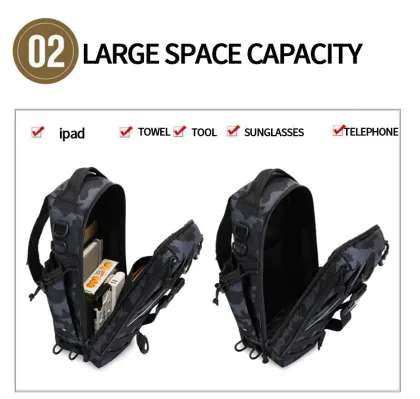 Customized Luya Bag: Multi-Functional Waterproof Outdoor Backpack for Hunting and Fishing