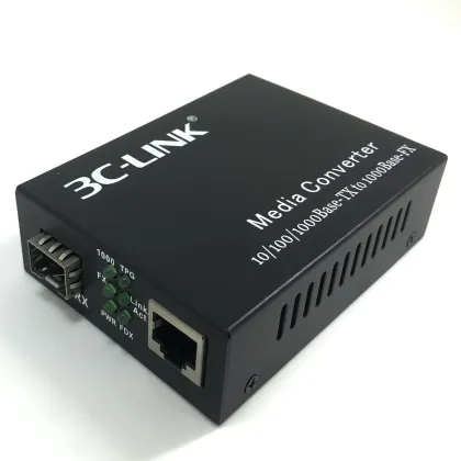 3C-LINK HOT SALE: FTTH Gigabit SFP Optical Fiber Ethernet Media Converter
