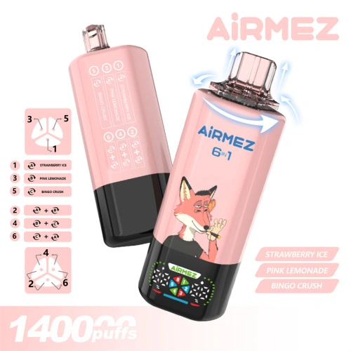 vape me automat Custom Airmez Fox 120K Puffs 4 in 1 Flavors Disposable Vape Suppliers,  Factory main image 1