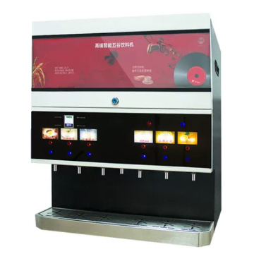 Customizable Office Commercial Coffee Machine with 6 Flavors and Instant Coffee