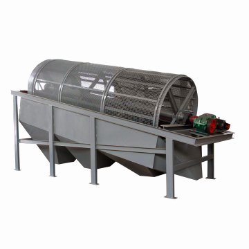 Sawdust Screening Rotating Drum Sieve Machine for Sale