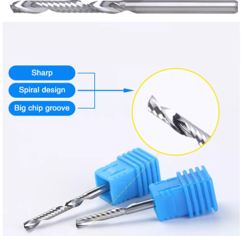 wood One Flute End Mill Carbide Drill Bit