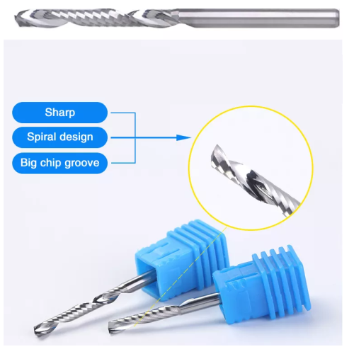 Solid Carbide Single Flute End Mill Milling Cutter