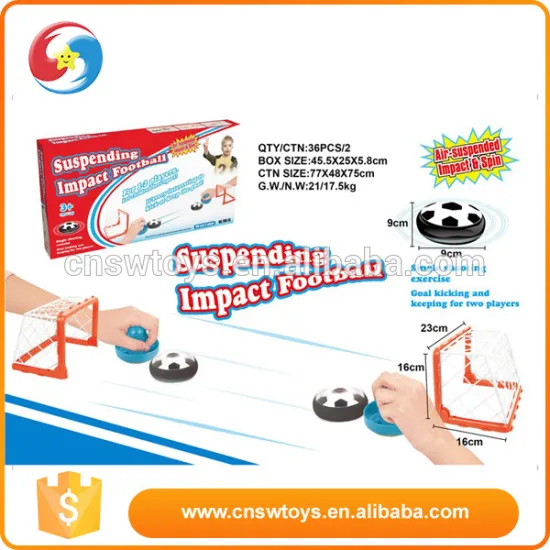Plastic table game toy suspending impact football toy for kids