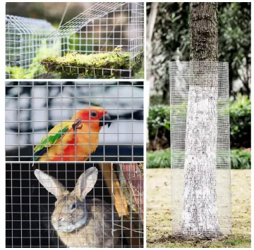 2x2 galvanized welded wire mesh for rabbit cage
