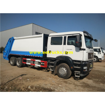 18m3 SINOTRUK Compact Garbage Trucks