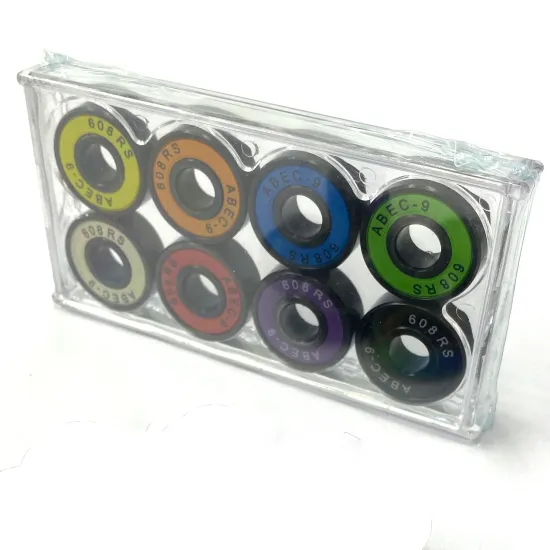 808 & 608 Skateboard Bearing - Ceramic & Steel 608-ZZ RS Bearings