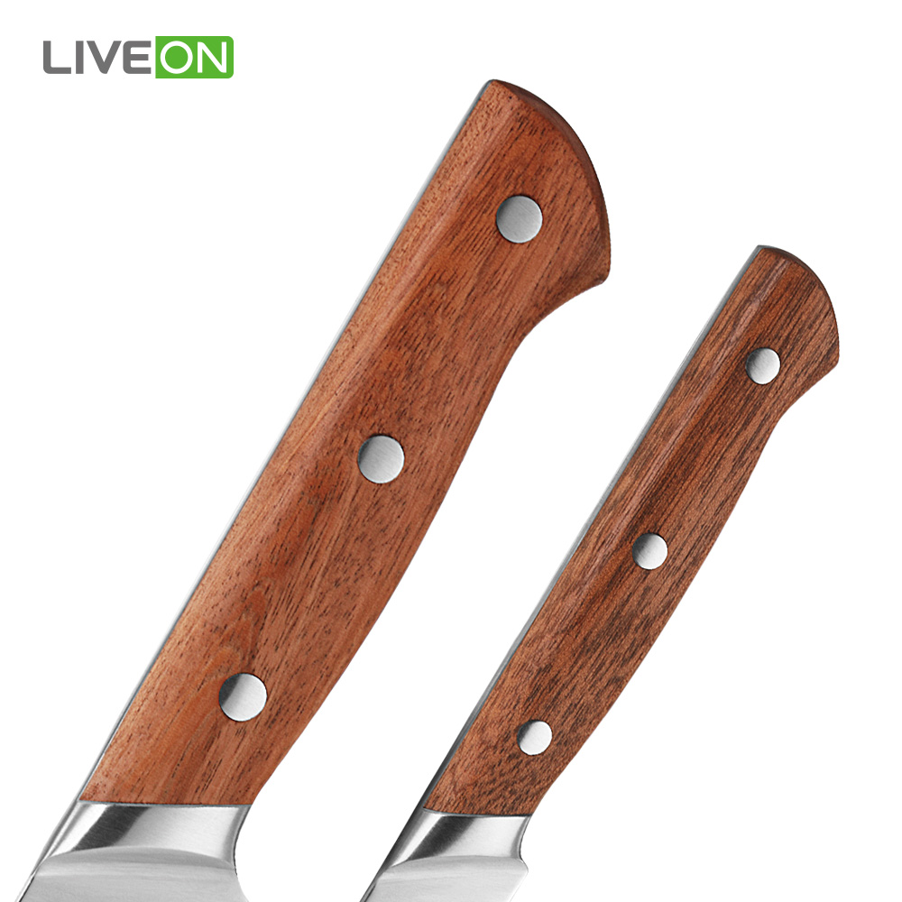 6pcs Kitchen Professional Chef Knife Set Cucina