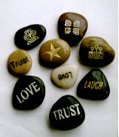 Carved Pebbles