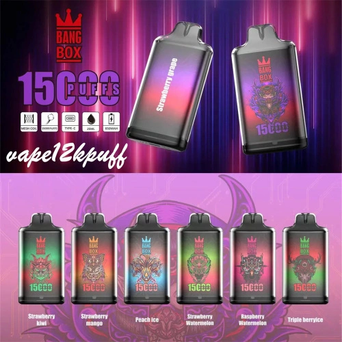 Bang Box S1-15000 puffs disposable Vauraumherale China Fabrikant