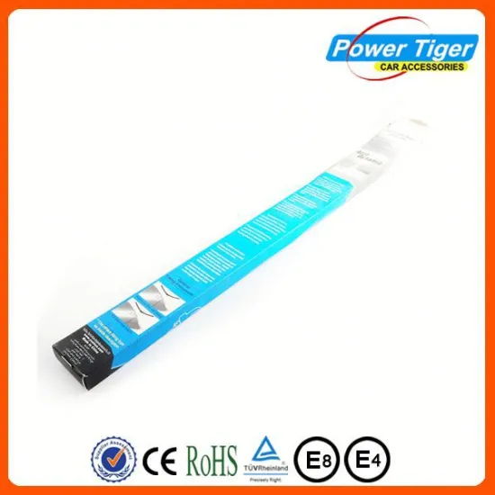 Factory wholesale general framelss wiper blade size chart