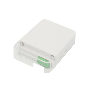 4 SC Ports Fiber Optic Wall Desktop Box