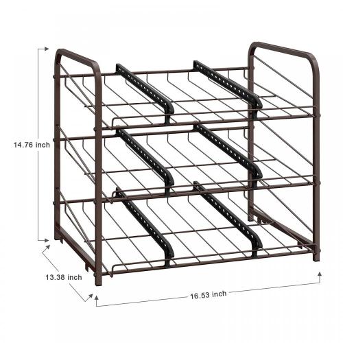 Tabletop Canned Food Storage Dispenser for Kitchen