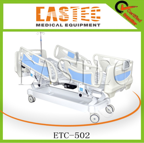 Factory supply 5 function medical hospital beds for disabled people