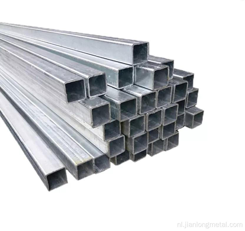 Q235 Hot Dip Galvanised stalen vierkante buis