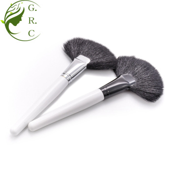 Fan borstel blozen poeder borstels make-up tool