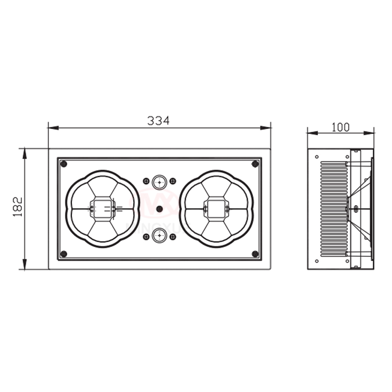 Hydro indoor auto grow system 300W led grow lights