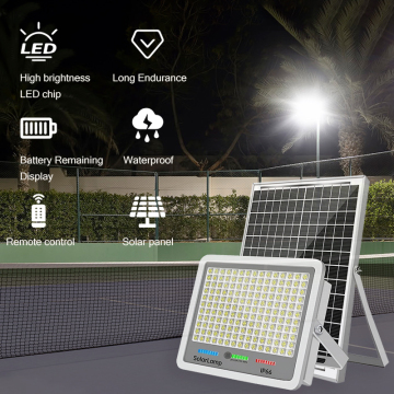 Dawn 100W-500W Solar Flood Lights: Super Bright, Waterproof, and Remote Controlled