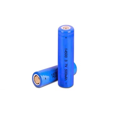 High Quality 14500 3.7V 500mAh Rechargeable Lithium Ion Battery for Toys