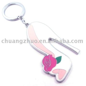 High-heeled Shoes Fashion Alloy Keychain