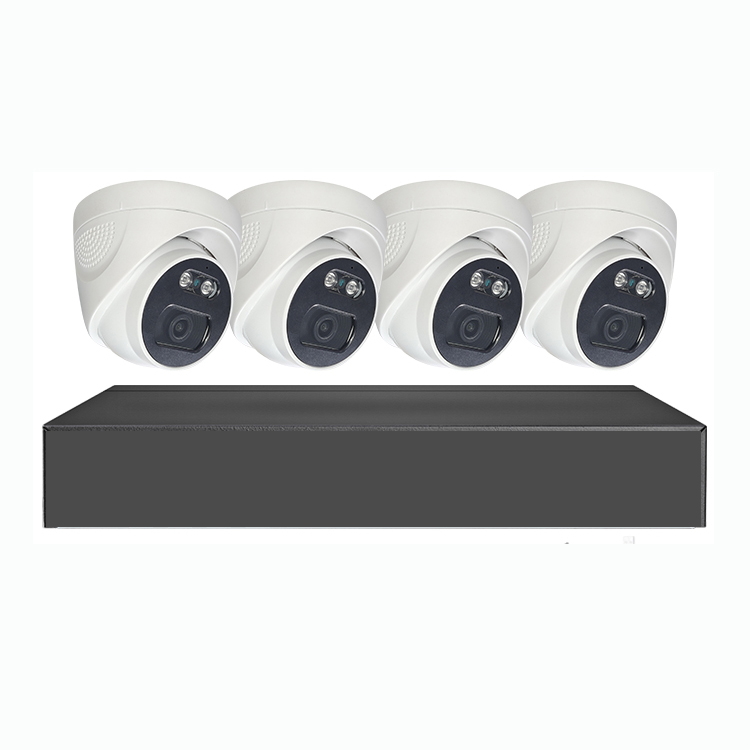 قبة 4K WiFi CCTV Kits Poe NVR كاميرا