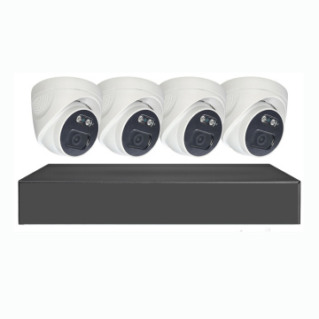 Купол 4K Wi -Fi CCTV Комплекты POE NVR Камера