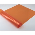 Película de PVC naranja transparente para embalaje