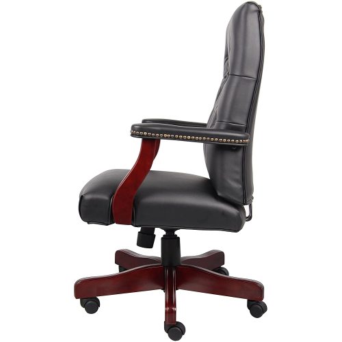 Best Office Chair Wood Black Office Computer Arm Living Room Chairs Supplier