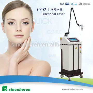 TUV ISO13485 & Medical CE cleared Fractional CO2 Laser by Beijing Sincoheren