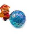 Bescon Dazzling Blue 100 Sisi Dadu, Permainan Dadu D100, Dadu Polihedral 100 Sisi Padat Diameter 45MM (1,8 inci)