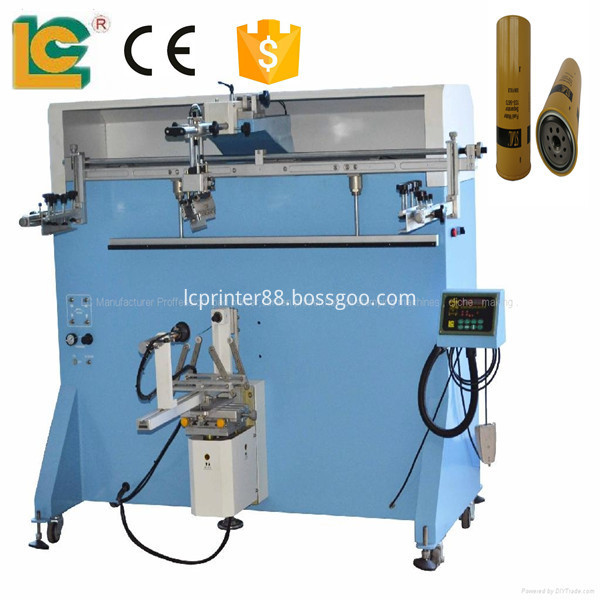 Popular semi-automatic screen printer for bottle