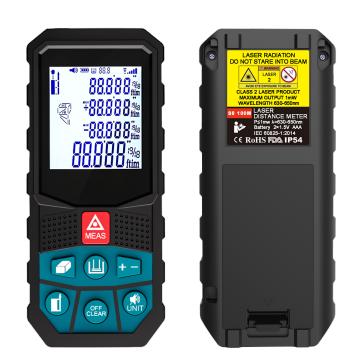 High Precision Rechargeable Laser Rangefinder for Construction