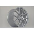 3 pièces Forgoge Wheel White Car Wheel Rims